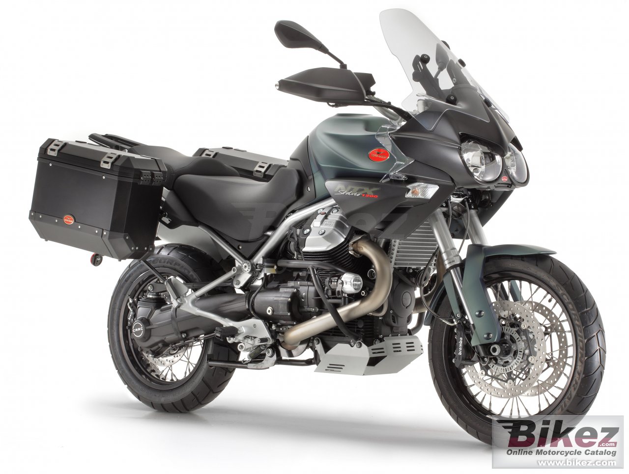 Big Moto Guzzi stelvio 1200 ntx picture and wallpaper from Bikez.com